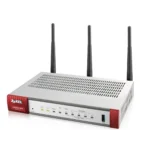 Zyxel USG20W-VPN-EU0101F wireless router Gigabit Ethernet Dual-band (2.4 GHz / 5 GHz) Grey, Red