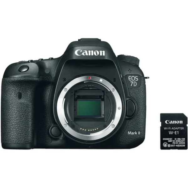 Canon EOS 7D Mark II Body + W-E1 SLR Camera Body 20.2 MP CMOS 5472 x 3648 pixels Black
