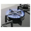 Whirlpool GOA 7523 NB hob Black Built-in Gas 5 zone(s)