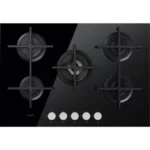 Whirlpool GOA 7523 NB hob Black Built-in Gas 5 zone(s)