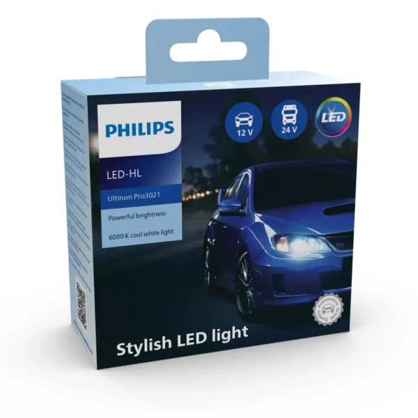 Philips Ultinon Pro3021 LUM11342U3021X2 LED headlight bulbs