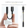 StarTech.com 5in (12.7cm) USB-C to 3.5mm TRRS Headphone/Headset Jack Audio Adapter, USB Type-C Aux Dongle, 32-bit DAC, Supports USB-C/Thunderbolt, Laptop/Phone/Tablet