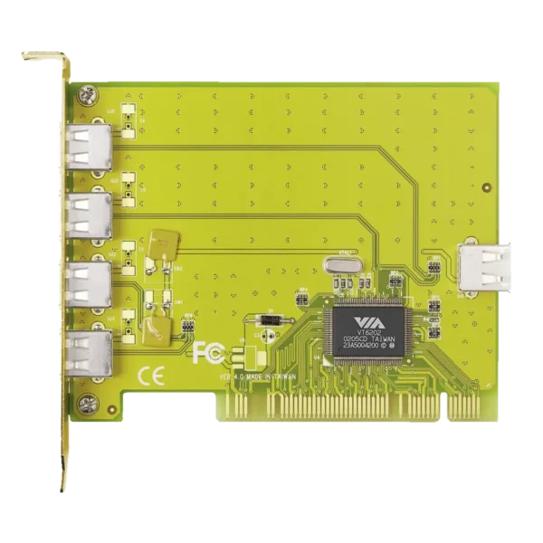 Trust 5-PORT USB 2.0 PCI CARD 480 Mbit/s