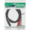 InLine Audio cable 2x RCA male / 3.5mm Stereo female 2m