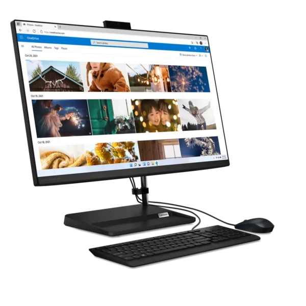Lenovo IdeaCentre 3 Intel® Core™ i7 i7-13620H 68.6 cm (27″) 1920 x 1080 pixels All-in-One PC 16 GB DDR4-SDRAM 512 GB SSD Windows 11 Home Wi-Fi 6 (802.11ax) Black