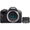 Canon EOS R100 + RF-S 18-45mm F4.5-6.3 IS STM Kit MILC 24.1 MP CMOS 6000 x 4000 pixels Black