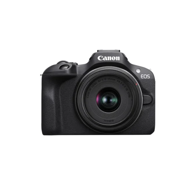 Canon EOS R100 + RF-S 18-45mm F4.5-6.3 IS STM Kit MILC 24.1 MP CMOS 6000 x 4000 pixels Black