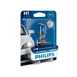 Philips WhiteVision Type of lamp: H1 Pack of: 1 12 V, 55 W Headlights