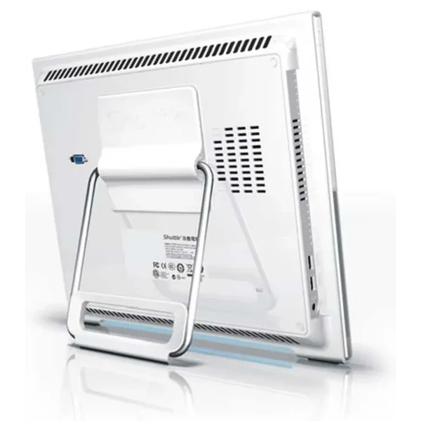 Shuttle X50V2 Plus Intel Atom® D525 39.6 cm (15.6″) 1366 x 768 pixels Touchscreen All-in-One PC DDR3-SDRAM White