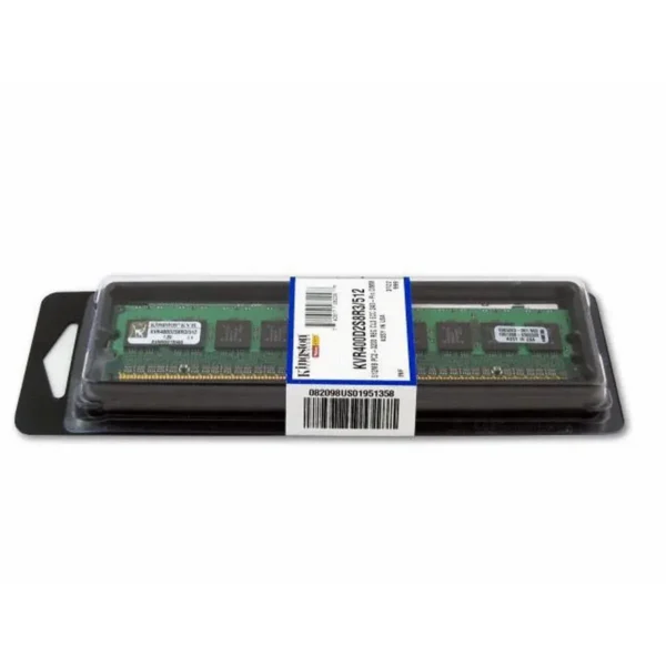 Kingston Technology ValueRAM 512MB 400MHz DDR2 ECC Registered CL3 DIMM Single Rank, x8 memory module 0.5 GB