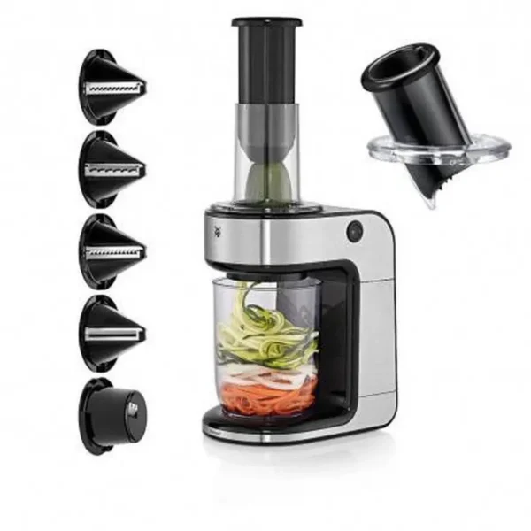 WMF 61.3022.0521 electric grater/spiralizer Electric spiralizer Metallic