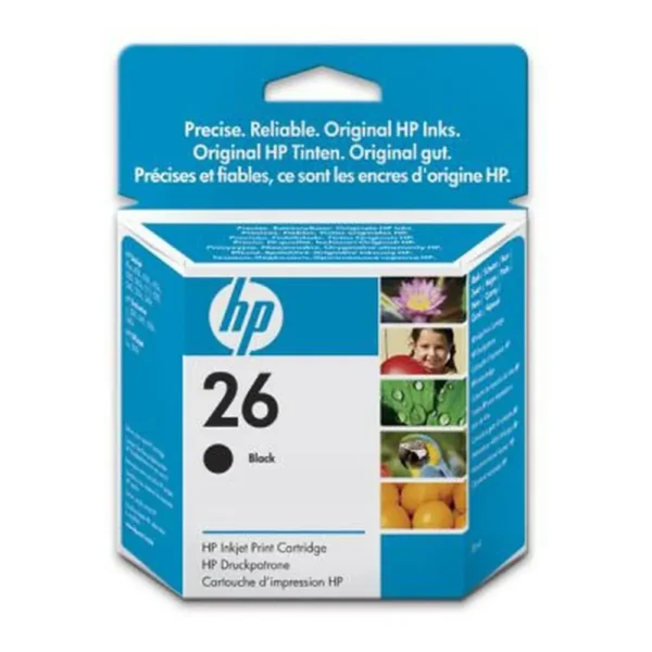 HP 26 Black ink cartridge 1 pc(s) Original