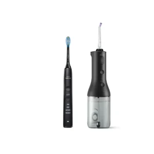 Philips AVENT DiamondClean 9000 HX3866/43 Electric toothbrush & cordless water flosser bundle