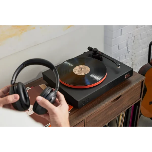 JBL Spinner BT Belt-drive audio turntable Black, Orange