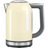 KitchenAid 5KEK1722BAC electric kettle 1.7 L 3000 W Cream, Stainless steel