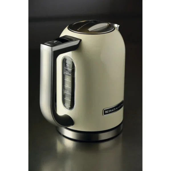 KitchenAid 5KEK1722BAC electric kettle 1.7 L 3000 W Cream, Stainless steel