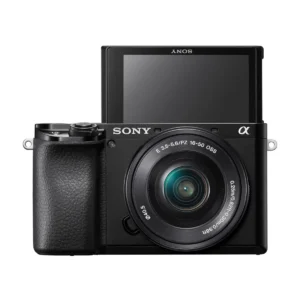 Sony α 6100 + 16-50mm MILC 24.2 MP CMOS 6000 x 40000 pixels Black
