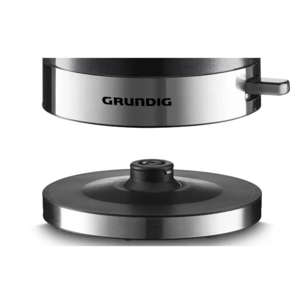 Grundig WK 4440 electric kettle 1 L 2200 W Anthracite, Stainless steel