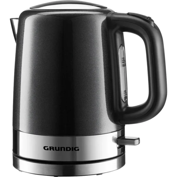 Grundig WK 4440 electric kettle 1 L 2200 W Anthracite, Stainless steel