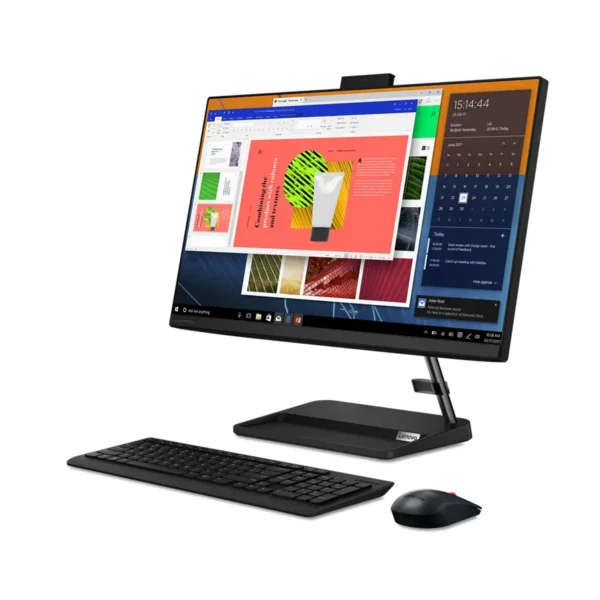 Lenovo IdeaCentre 3 AMD Ryzen™ 3 3250U 60.5 cm (23.8″) 1920 x 1080 pixels All-in-One PC 8 GB DDR4-SDRAM 256 GB SSD Windows 11 Home Wi-Fi 5 (802.11ac) Black