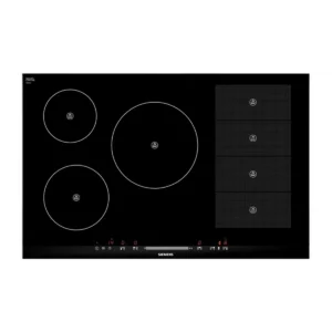 Siemens EH875MP17E hob Black, Stainless steel Built-in Zone induction hob 5 zone(s)