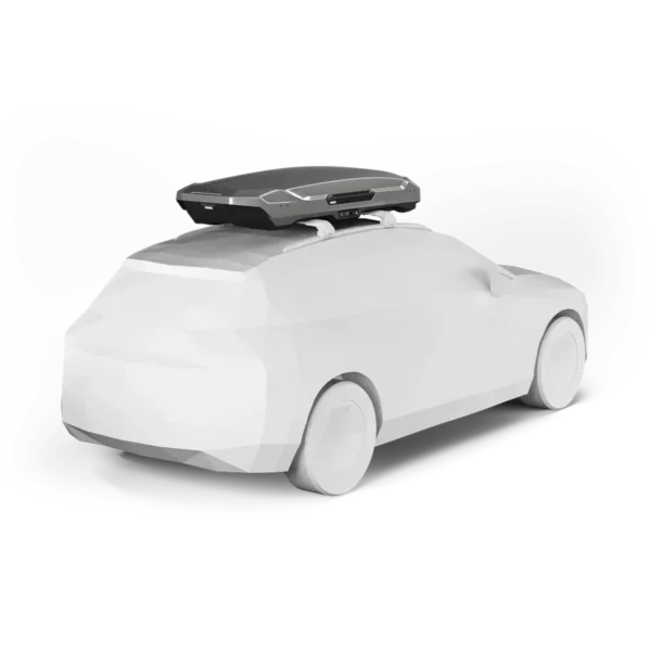Thule Motion 3 XL low Hard car roof top Titanium