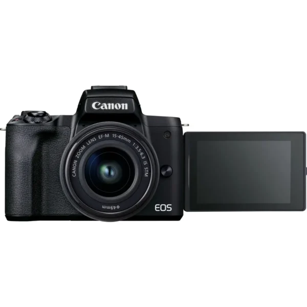 Canon EOS M50 Mark II + EF-M 15-45mm IS STM MILC 24.1 MP CMOS 6000 x 4000 pixels Black