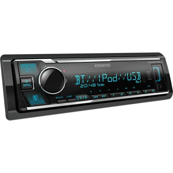 Kenwood KMM-BT309 car media receiver Black 200 W Bluetooth