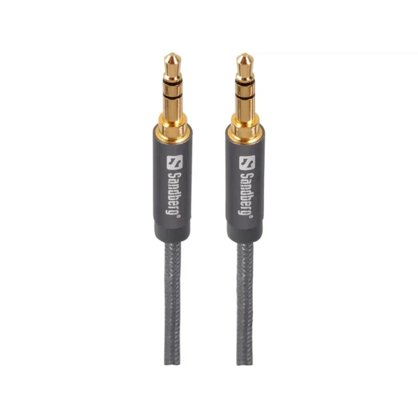 Sandberg Excellence MiniJack 1m Grey