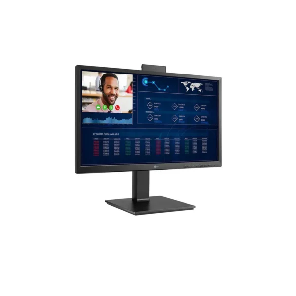 LG 24CQ651N-6P Intel® Pentium® N6005 61 cm (24″) 1920 x 1080 pixels All-in-One PC 8 GB DDR4-SDRAM 16 GB eMMC Wi-Fi 6 (802.11ax) Black