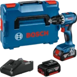 Bosch GSR 18V-45 Professional 500 RPM Keyless 900 g Black, Blue