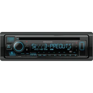 Kenwood KDC-BT950DAB car media receiver Black 50 W Bluetooth