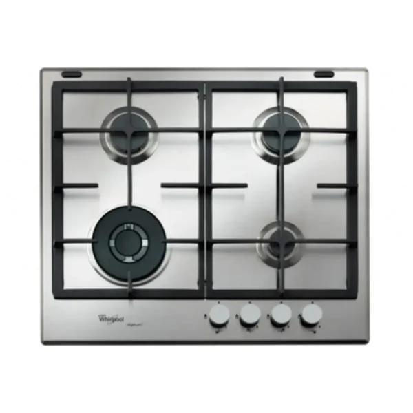 Whirlpool KOOKPLAAT GAS GMA6422IXL Stainless steel Built-in 59 cm 4 zone(s)