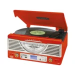Trevi TT 1062 E Direct drive audio turntable Red