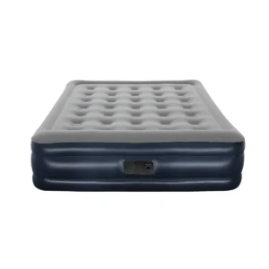 Bestway 80″ x 60″ x 17″/2.03m x 1.52m x 43cm Cornerstone Airbed (Queen) with Built-in AC pump