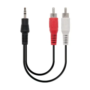 Nanocable 10.24.0303 audio cable 3 m 3.5mm 2 x RCA Black