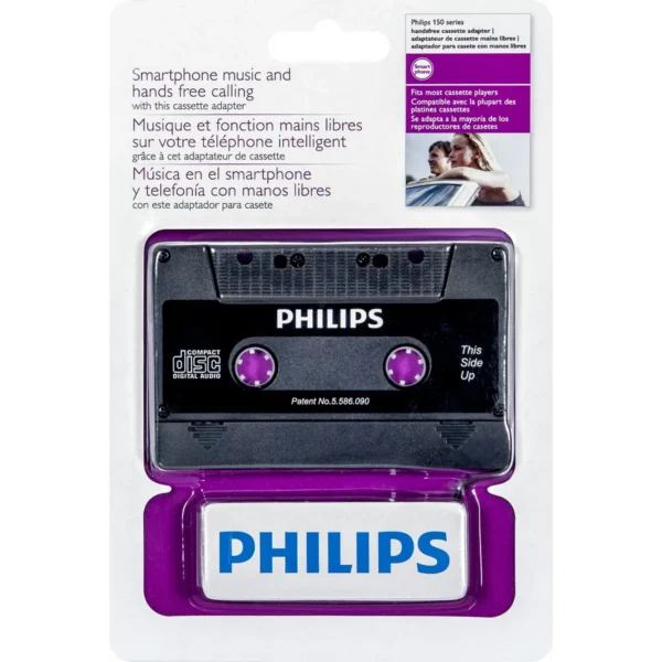 Philips SAA2251H/27 car media receiver part/accessory Audio cassette adapter