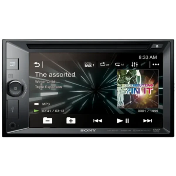Sony XAV-W651BT Black Bluetooth