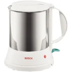 Bosch TWK1201N electric kettle 1.7 L 1800 W Stainless steel, White
