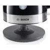 Bosch TWK7403 electric kettle 1.7 L 2200 W Black, Stainless steel