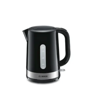 Bosch TWK7403 electric kettle 1.7 L 2200 W Black, Stainless steel