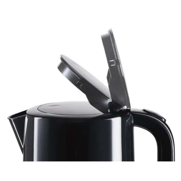 Bosch TWK7403 electric kettle 1.7 L 2200 W Black, Stainless steel