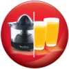 Moulinex PC1208 electric citrus press 0.45 L 25 W Black, Transparent