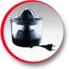 Moulinex PC1208 electric citrus press 0.45 L 25 W Black, Transparent