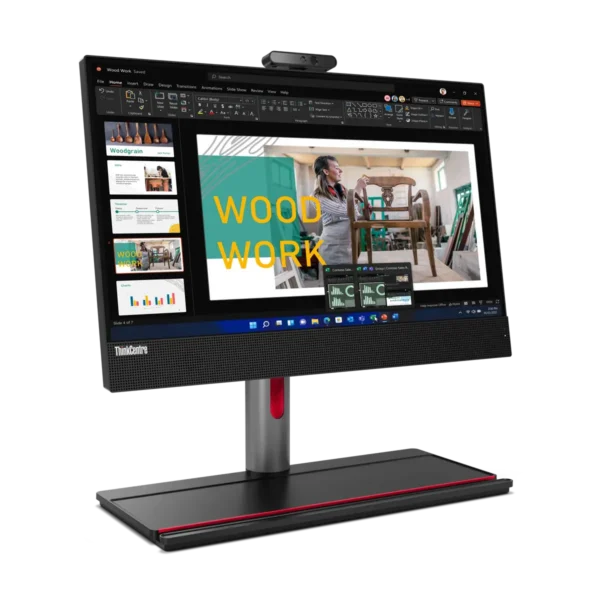 Lenovo ThinkCentre M70a Intel® Core™ i5 i5-12400 54.6 cm (21.5″) 1920 x 1080 pixels All-in-One PC 8 GB DDR4-SDRAM 256 GB SSD Windows 11 Pro Wi-Fi 6 (802.11ax) Black