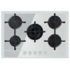 Whirlpool GOF 7523/WA hob White Built-in Gas 5 zone(s)