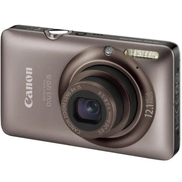 Canon Digital IXUS 120 IS 1/2.3″ Compact camera 12 MP CCD 4000 x 3000 pixels Brown
