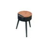 Unold 86545 electric space heater Indoor Black, Wood Fan electric space heater