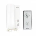 Legrand 369500 audio intercom system Steel, White