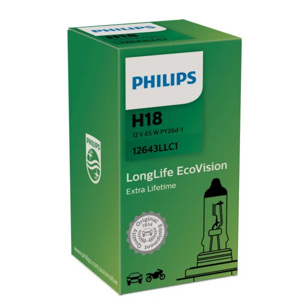 Philips LongLife EcoVision 12643LLC1 Longer Lifetime
